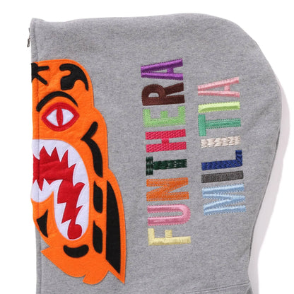 BAPE TIGER FULL ZIP HOODIE