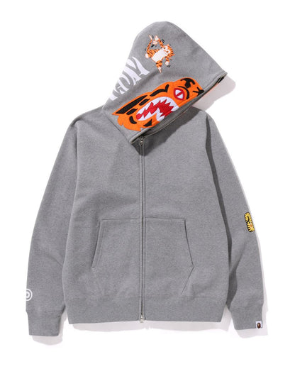 BAPE TIGER FULL ZIP HOODIE