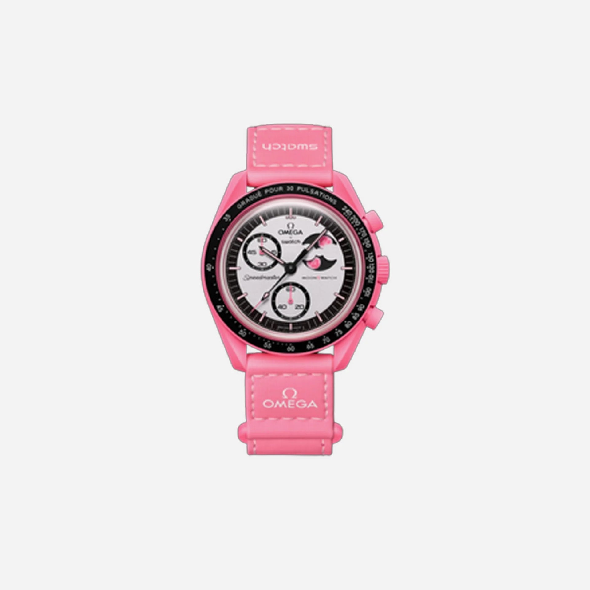 Swatch x OMEGA Officially Launches the Mission to the Pink