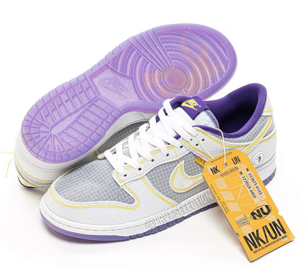 UNION LA X DUNK LOW PASSPORT PACK - COURT PURPLE