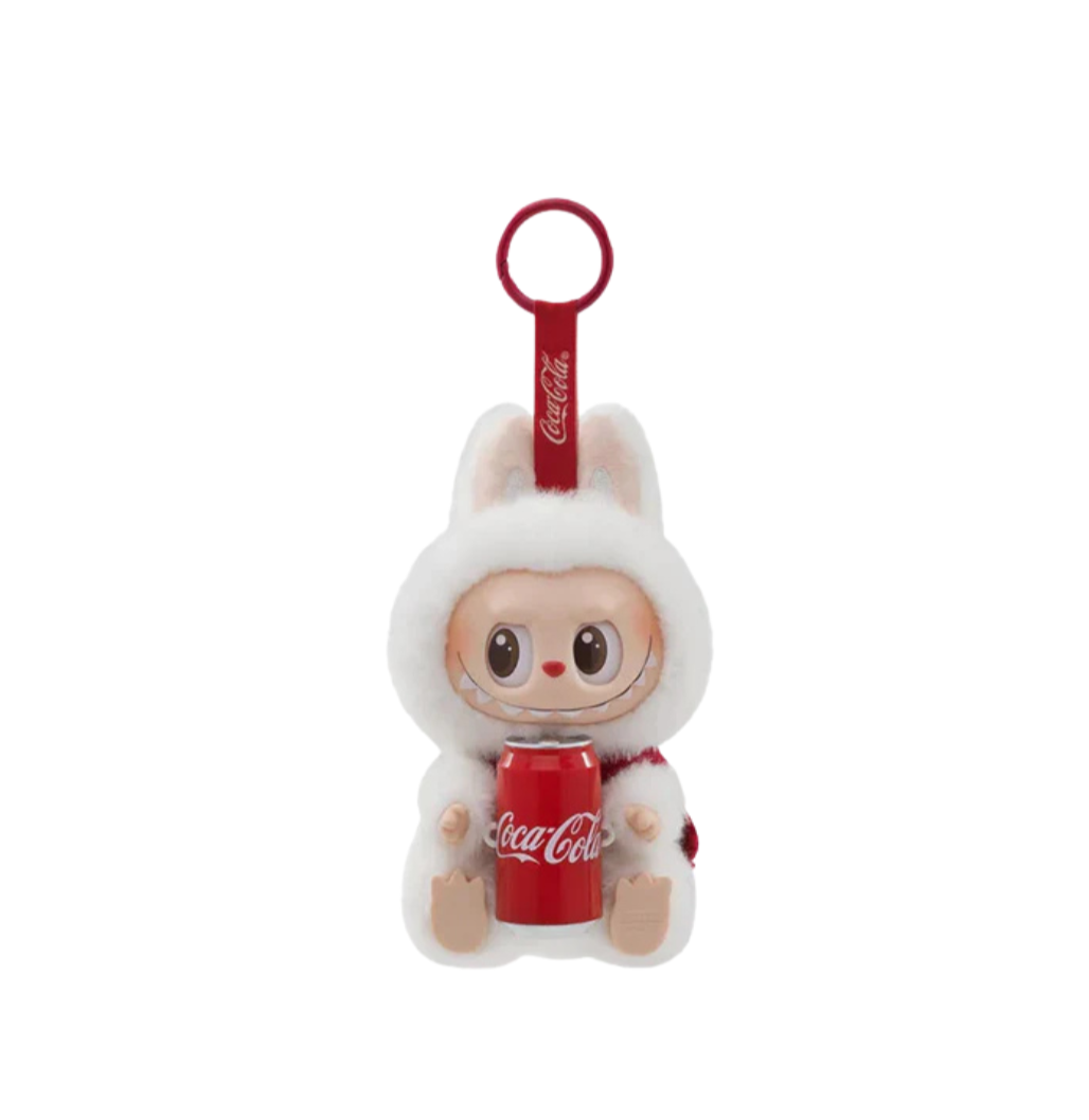 Pop Mart Labubu The Monsters Coca Cola Series Happy Factor Vinyl Plush Figure