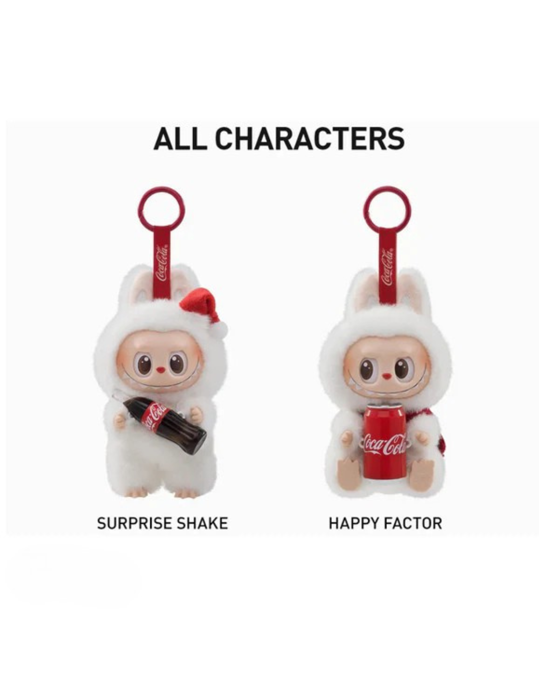 Pop Mart Labubu The Monsters Coca Cola Series Vinyl Face Sealed Case (Pack of 6)