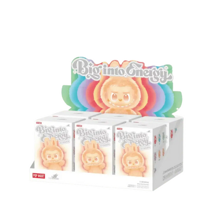Pop Mart Labubu The Monsters Big into Energy Series Vinyl Plush Pendant Sealed Case (6 Blind Box)