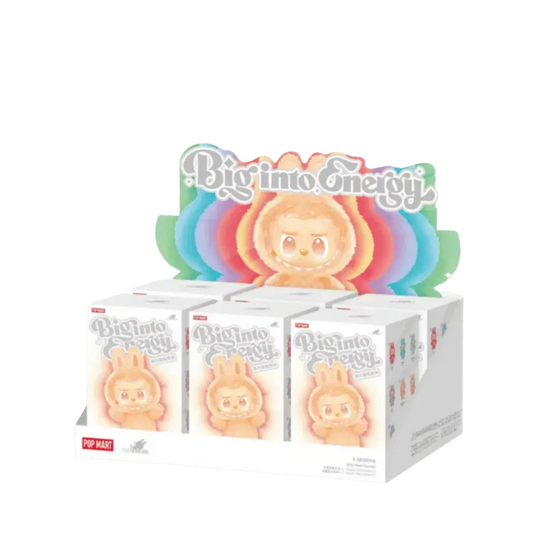 Pop Mart Labubu The Monsters Big into Energy Series Vinyl Plush Pendant Sealed Case (6 Blind Box)