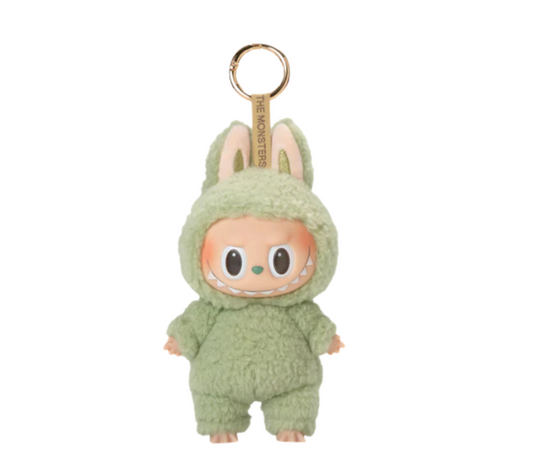 Pop Mart Labubu The Monsters Tasty Macarons Green Grape Vinyl Plush Pendant