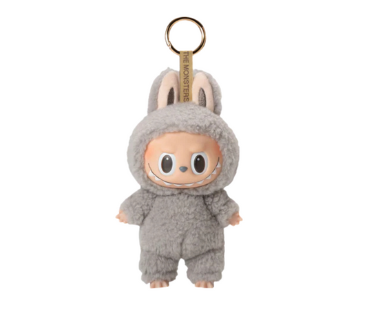 Pop Mart Labubu The Monsters Tasty Macarons Sesame Bean Vinyl Plush Pendant