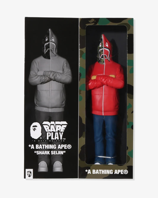 BAPE SHARK FIGURE RED