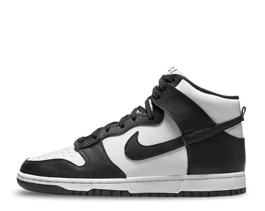 NIKE DUNK HIGH BLACK WHITE