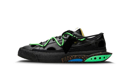 Nike Blazer Low Off-White Black Electro Green