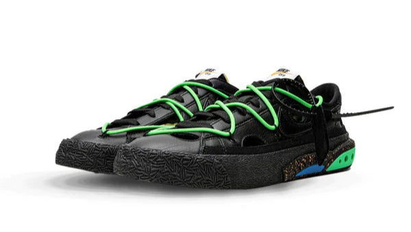 Nike Blazer Low Off-White Black Electro Green