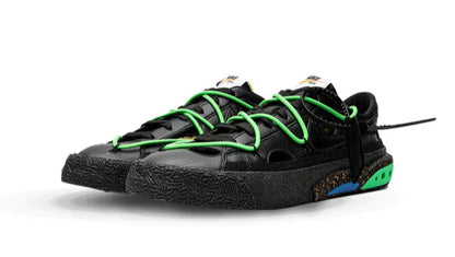 Nike Blazer Low Off-White Black Electro Green