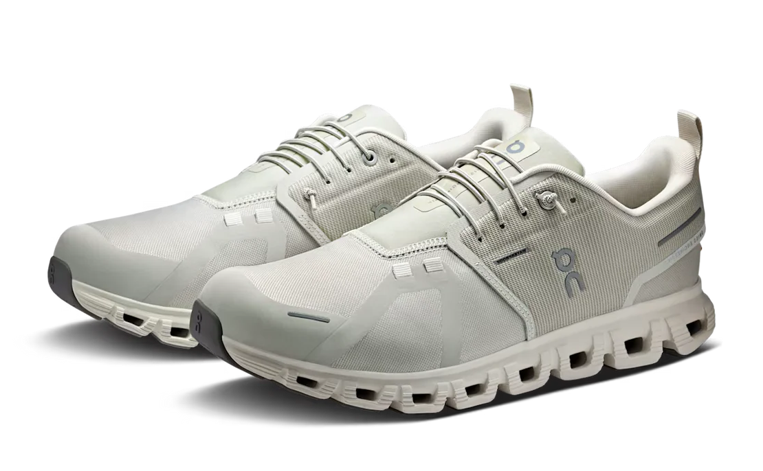 On Running Cloud 6 Waterproof Pelican Ghost