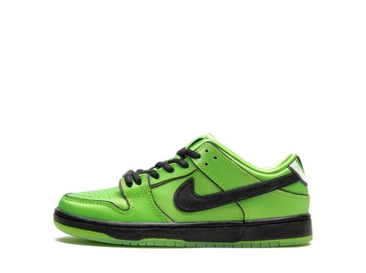 NIKE SB DUNK LOW THE POWERPUFF GIRLS BUTTERCUP